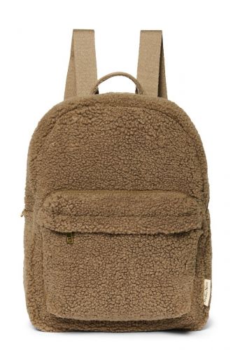 Studio Noos Teddy Midi BACKPACK Batůžek s přední kapsou Brown