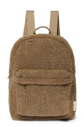 Studio Noos Teddy Midi BACKPACK Batůžek s přední kapsou Brown