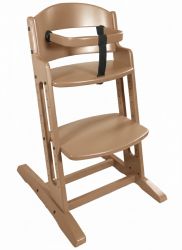 Baby Dan Rostoucí dřevěná židlička BabyDan DanChair Mocca