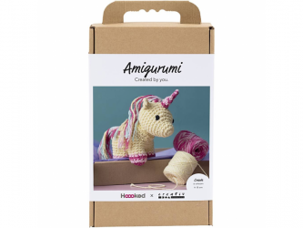 Creativ Company Sada na háčkování Amigurumi jednorožec
