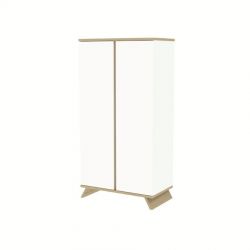 Skříň dvoudílná Faktum Sienna White