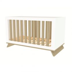 Variabilní postýlka Faktum Sienna White 70x140 cm