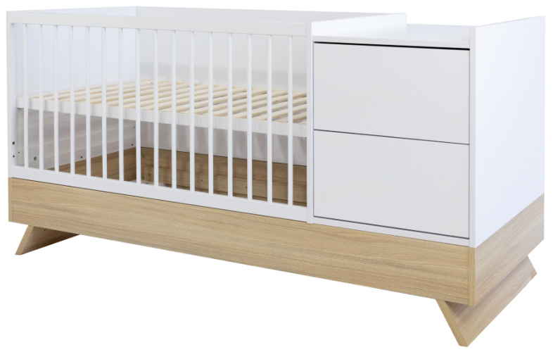 Faktum Kombi postýlka  Sienna 3v1 White 70x120