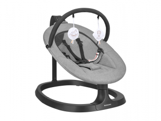 Houpací lehátko elektrické Zazu Grey