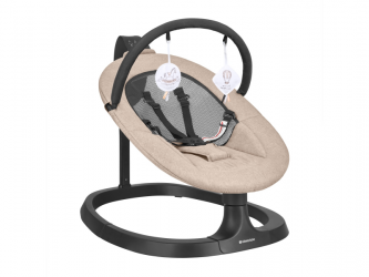 Houpací lehátko elektrické Zazu Beige