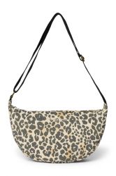 Studio Noos Soft Cotton Mini Cross Body Bag Natural Leopard