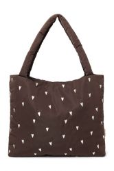 Studio Noos Puffy MOM BAG Brown Hearts
