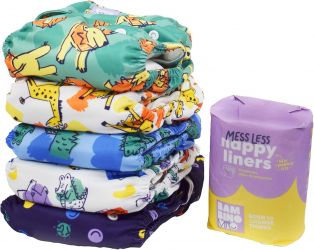 Bambino Mio Set 5-ti revolučních plenek-BOLT