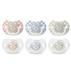 SUAVINEX | Šidítko DEN&amp;NOC fyziologické silikon WILD &amp; FREE 6-18 m - 2 ks