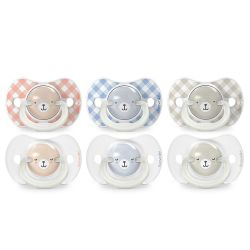 SUAVINEX | Šidítko DEN&amp;NOC fyziologické silikon WILD @ FREE 0-6 m - 2 ks