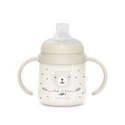 Suavinex První láhev s oušky WILD & FREE 150 ml šedá