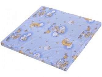 Scarlett Matrace Mráček do ohrádky Bela - modrá 100 x 100 cm