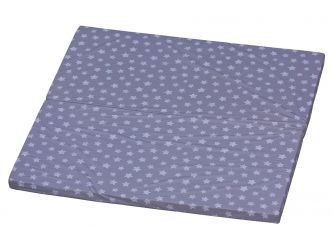 Scarlett Matrace Hvězdička do ohrádky Luna - šedá, 150 x 150 cm