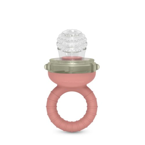 Suavinex Bezpečnostní krmítko na ovoce COLOUR ESSENCE růžové