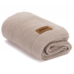Fillikid Pletená dětská deka Knit taupe