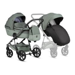Kočárek Tutis VIVA6+ ESSENTIAL 2v1 Sage 039