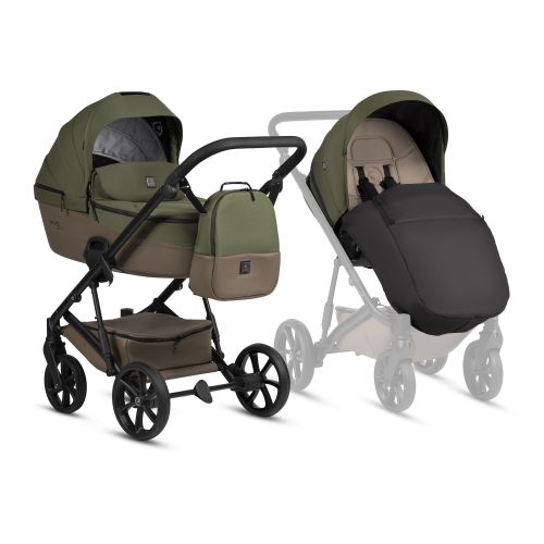 Kočárek Tutis VIVA6+ ESSENTIAL 2v1 Pine 050