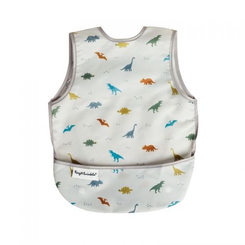 Tiny Twinkle Zástěrka s bryndákem, S - Dinosaur