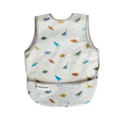 Tiny Twinkle Zástěrka s bryndákem, L - Dinosaur