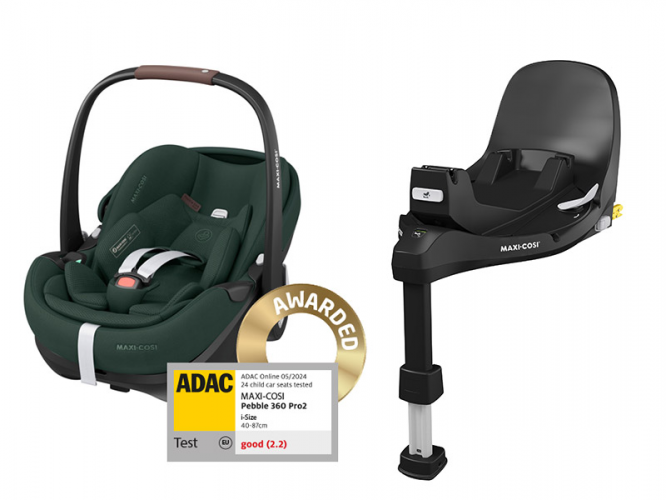Autosedačka Maxi-Cosi Pebble 360 Pro 2 Twillic Green + základna FamilyFix 360 Pro