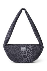 Studio Noos Puffy Mini Cross Body Bag Black Leopard