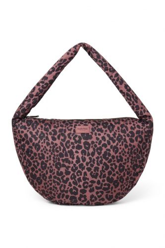 Studio Noos Puffy Cross Body Bag Red Leopard