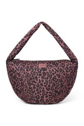 Studio Noos Puffy Cross Body Bag Red Leopard