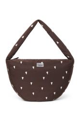 Studio Noos Puffy Cross Body Bag Brown Hearts