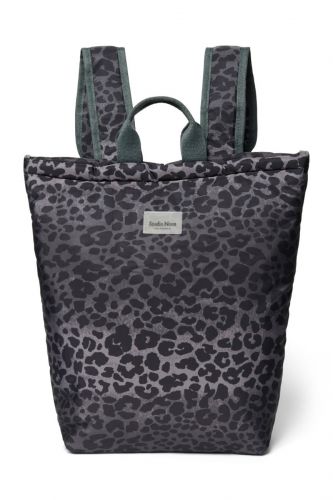 Studio Noos Puffy Adult Backpack Batoh Black Leopard