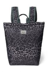 Studio Noos Puffy Adult Backpack Batoh Black Leopard