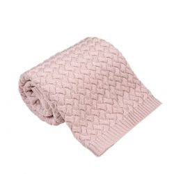 NANNA Merino deka Fluffy Powder Pink