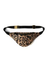 Studio Noos Cotton Mini Fanny Pack Ledvinka Brown Leopard