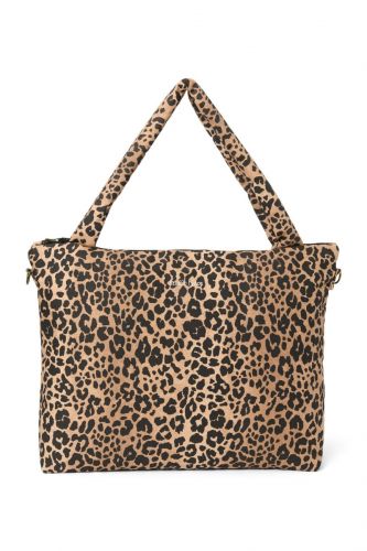 Studio Noos Cotton Diaper Bag Přebalovací taška Brown Leopard