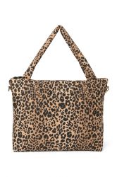 Studio Noos Cotton Diaper Bag Přebalovací taška Brown Leopard