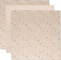 Bebe-Jou Mušelínová plenka 70x70 cm set 3ks Steppe