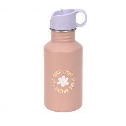 Lässig Bottle Stainless Steel Pattern Party rose/lilac