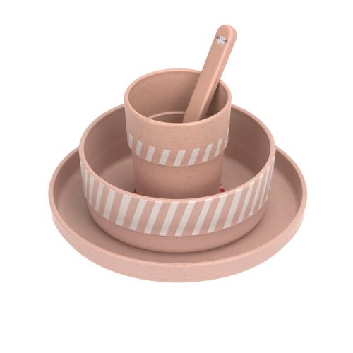 Lässig Dish Set PP/Cellulose Tiny Team cat