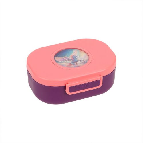 Lässig Lunchbox Snack & Style Unique berry/pink