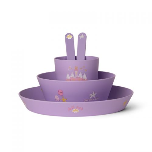 Citron Jídelní set z bio materiálu - Mermaid