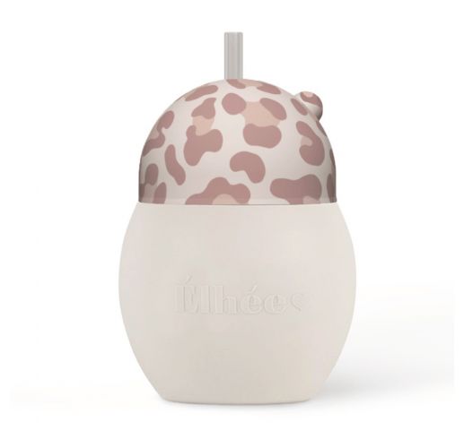 ÉLHÉE Učící hrnek s brčkem Coconut 240 ml Graouu Pink