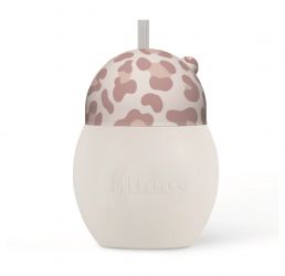 ÉLHÉE Učící hrnek s brčkem Coconut 240 ml Graouu Pink