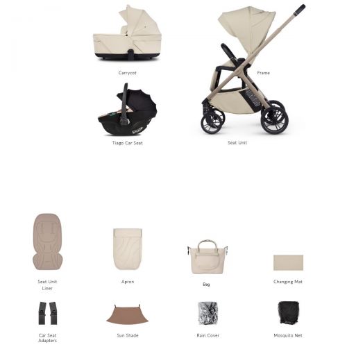 Kočárek Venicci Tila Sabbia + autosedačka Venicci Tiago