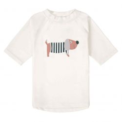 Lässig Short Sleeve Rashguard beach dog sea salt 19-24mo. size 92