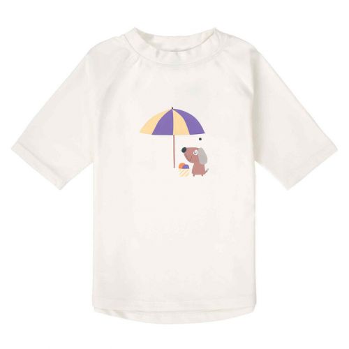 Lässig Short Sleeve Rashguard ice cream/dog sea salt 19-24mo. size 92