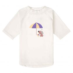 Lässig Short Sleeve Rashguard ice cream/dog sea salt 19-24mo. size 92