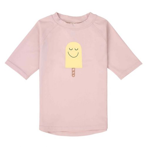 Lässig Short Sleeve Rashguard popsicle pale pink 13-18mo. size 86