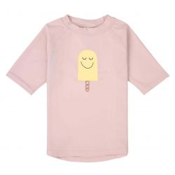Lässig Short Sleeve Rashguard popsicle pale pink 19-24mo. size 92
