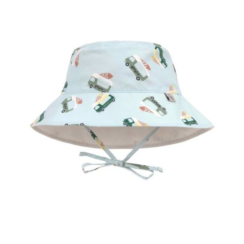 Lässig Sun Protection Bucket Hat ice cr.truck il.blue 07-12 mo. size 45-47