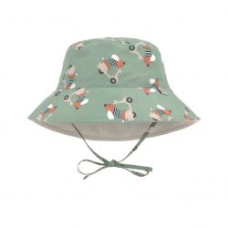 Lässig Sun Protection Bucket Hat scooter/dog green 1-3ye. size 48-51