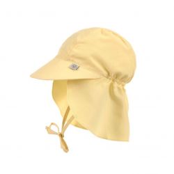 Lässig Sun Protection Flap Hat pale yellow 1-3 years size 48/51